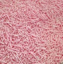 Picture of VERMICELLI ROSA  EDIBLE SPRINKLES X 50G
